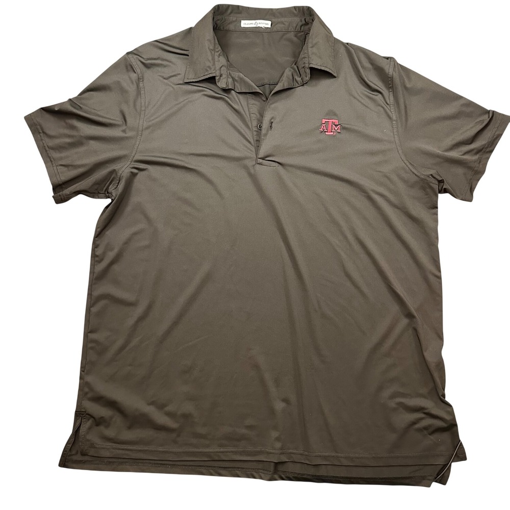 Black Collegiate Outfitters Texas A&M Polo Size L/XL